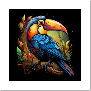 Toucan Rainbow Posters and Art